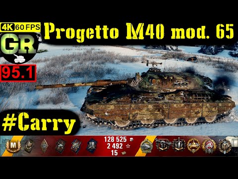 95_World of Tanks Progetto M40 mod. 65 WoT Replay - 8 Kills 9.4K DMG(Patch 1.4.0)