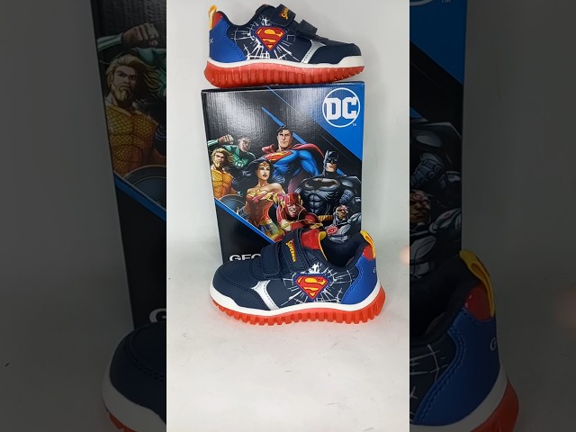 Vídeo relacionado con Geox J Inek Boy, Zapatillas, Multicolor Black, 27 EU