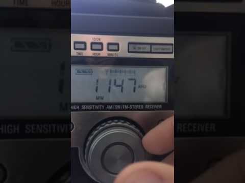 Oakville, Ontario Daytime AM Bandscan - June 24, 2017