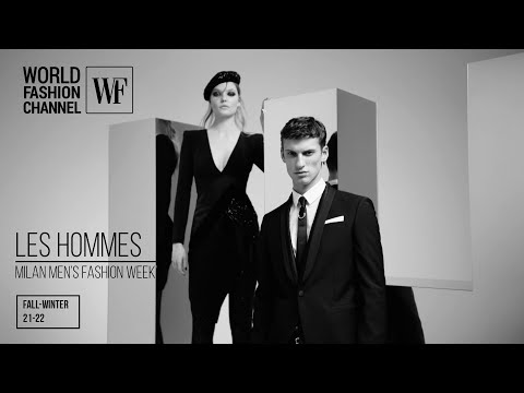 Les Hommes fall-winter 21-22 | Milan men's fashion week