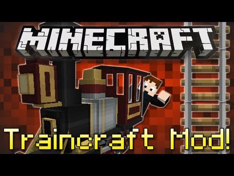 DanTDM - Minecraft | TRAINCRAFT MOD! | Realistic Trains in Minecraft! [1.4.7]