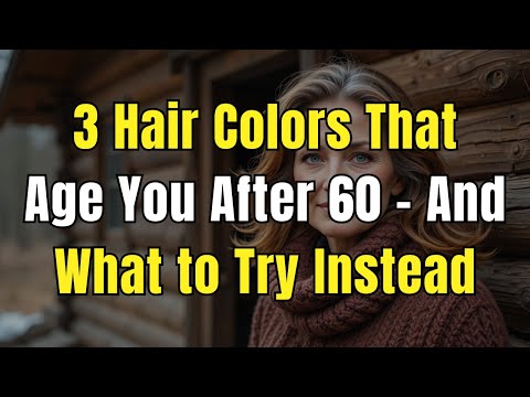 3 Hair Colors That Age You After 60 – And What to Try Instead for a Younger Look