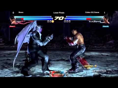 Jonnie Bravo (Zafina, Jin) vs Colton GQ Suave (Kazuya, Steve)