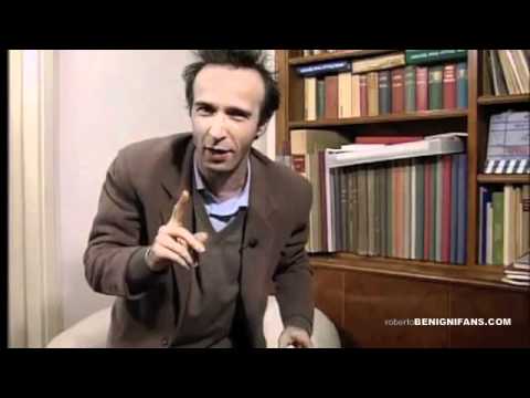 Roberto Benigni interview for Johnny Stecchino (French)