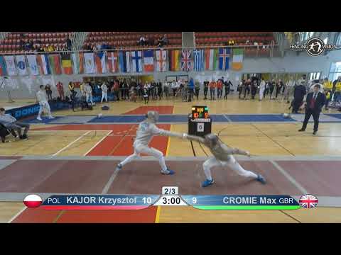 2020 xx T32 06 M S Individual Porec CRO ZC Cadets 6 CROMIE GBR vs KAJOR POL