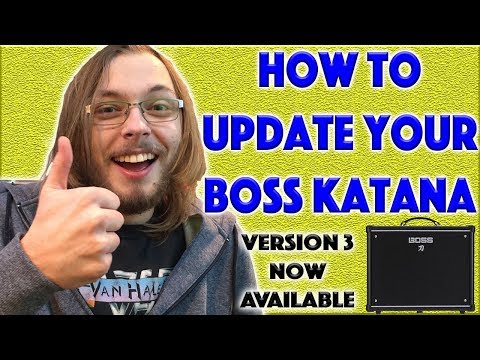 How to Update Your Boss Katana!