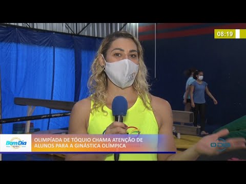 Olimpíada de Tóquio chama atenção de alunos para a ginástica olímpica 23 04 2021