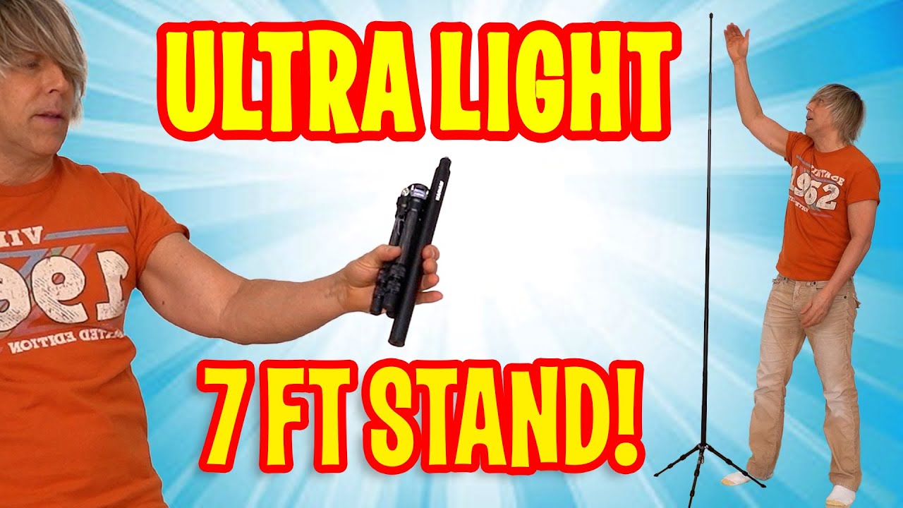 This 7 Foot Light Stand Weighs LESS Than Your Phone!