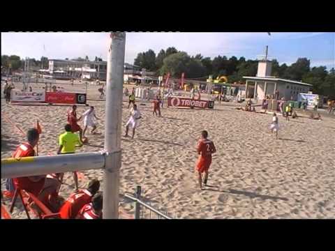 Beach soccer: Nõmme Kalju - Sparta 2:1 | Estonian Championship 2010
