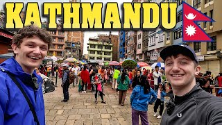 This City Continues to AMAZE Us! | First Time Trying Nepali Street Food! 🇳🇵
