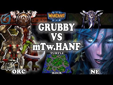 Grubby | Warcraft 3 TFT | 1.30 | ORC v NE on Turtle Rock - Grubby vs mTw-Hanf
