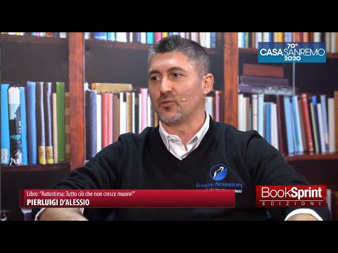 Pierluigi D'Alessio da Casa Sanremo 2020 - BookSprint Edizioni