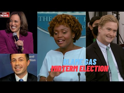 Why blame gas stations for high prices. Not concerned midterm. Harris now working on bringing down