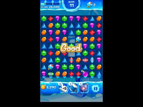 Jewel Pop Mania:Match 3 Puzzle Level 172 ( Ice Cream Town Episode ) - Walkthrough ( No Booster )
