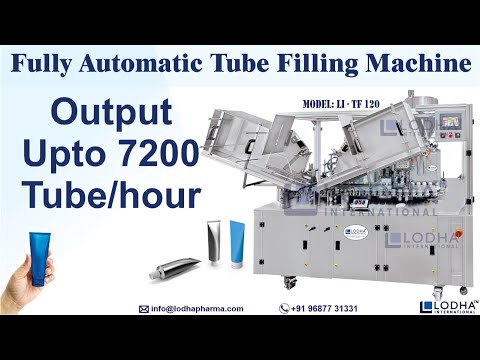 Automatic Soft Plastic Tube Filler & Sealer