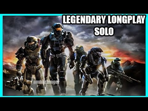 Halo Reach Full Game Walkthrough Solo Legendary - Xbox 360 Version