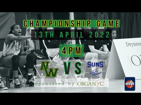 13/4/2022 (WBBL) Nottingham Wildcats vs Sevenoaks Suns