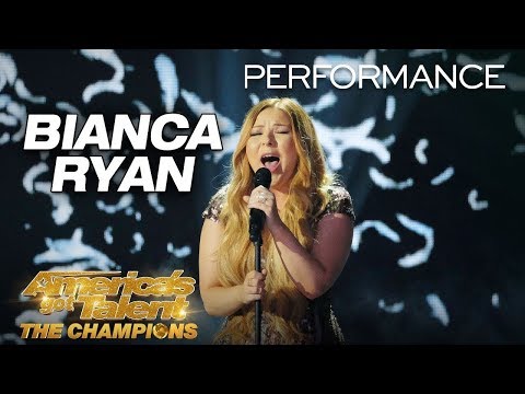 Bianca Ryan America's Got Talent: The Champions sings Say Something