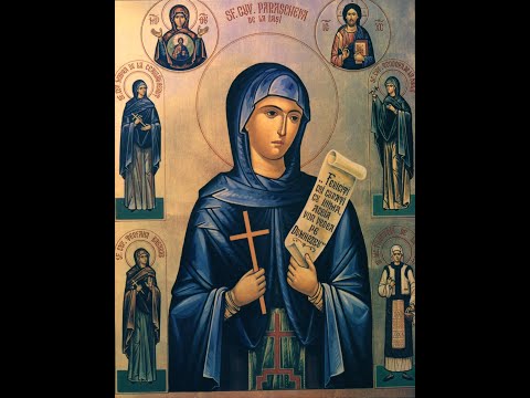 Troparul Sfintei Cuvioase Parascheva de la Iași, gl.  VIII