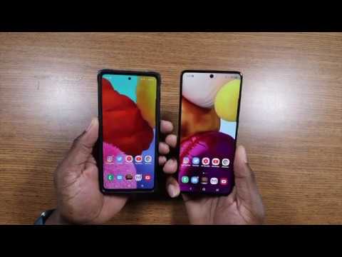 Samsung Galaxy A51 VS Galaxy A71 | #4kVideo and Cameras!