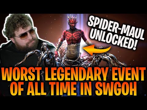 A Sad Day in SWGoH History - Maul Hate Fueled Unlocked - Worst Legendary Event Ever