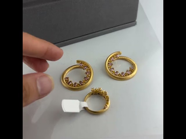 طقم ذهب VENEROSO ارجواني