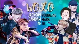 GOT7 JB, Mark, Youngjae x Jackson, Yugyeom, Bambam - WOLO Comparison (Split Audio)