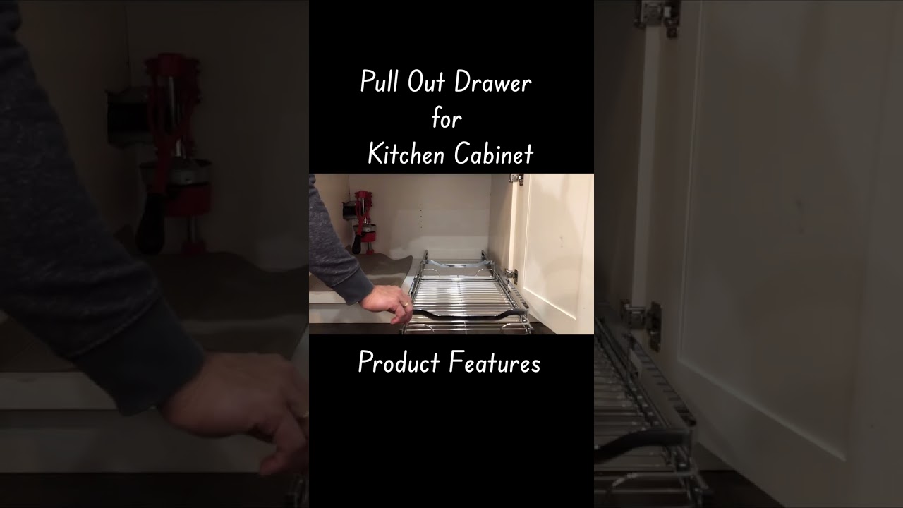 👩‍🍳Amazer Pull Out Drawers for Kitchen Cabinets | Product Features