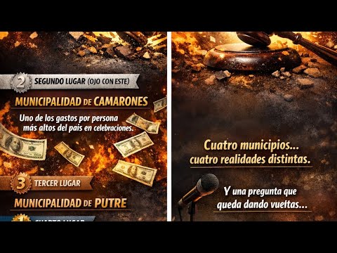  “Ranking de gastos municipal en Arica y Parinacota: lo que reveló @CONTRALORIACHILE Contraloría”