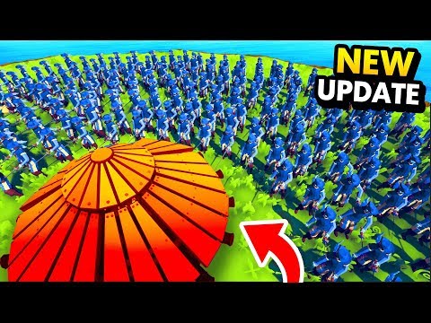 NEW Da Vinci Tank VS Every Renaissance Unit In TABS (Totally Accurate Battle Simulator Gameplay)