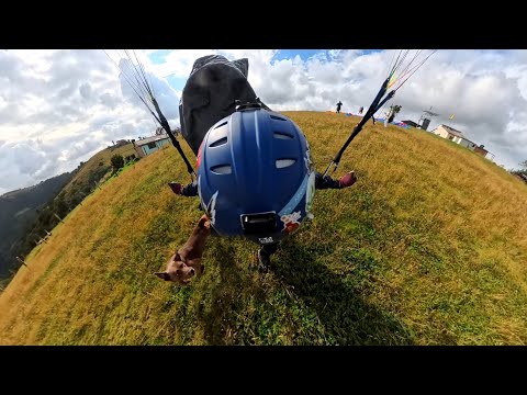 Primer vuelo en santa rosa de viterbo / boyacá / Colombia / parapente 