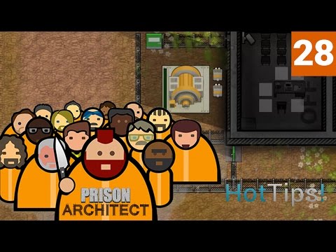 Prison Architect 2.0 - Ep 28 - Power Struggles - Let's Play