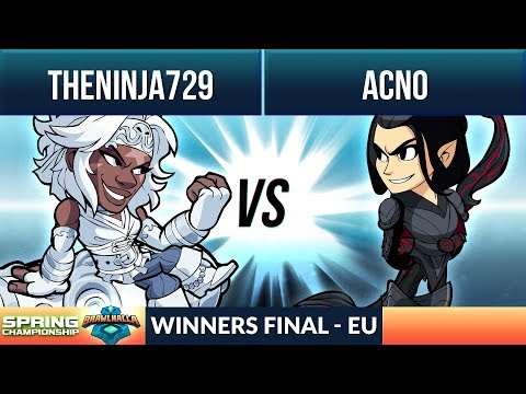 TheNinja729 vs Acno - Winners Final - Spring Championship EU 1v1
