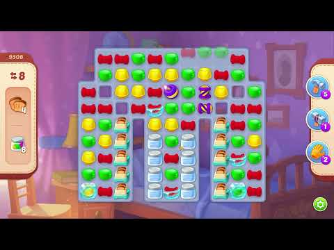 Homescapes level 9308 No Boosters 🏡 Gameplay Walkthrough Playrix