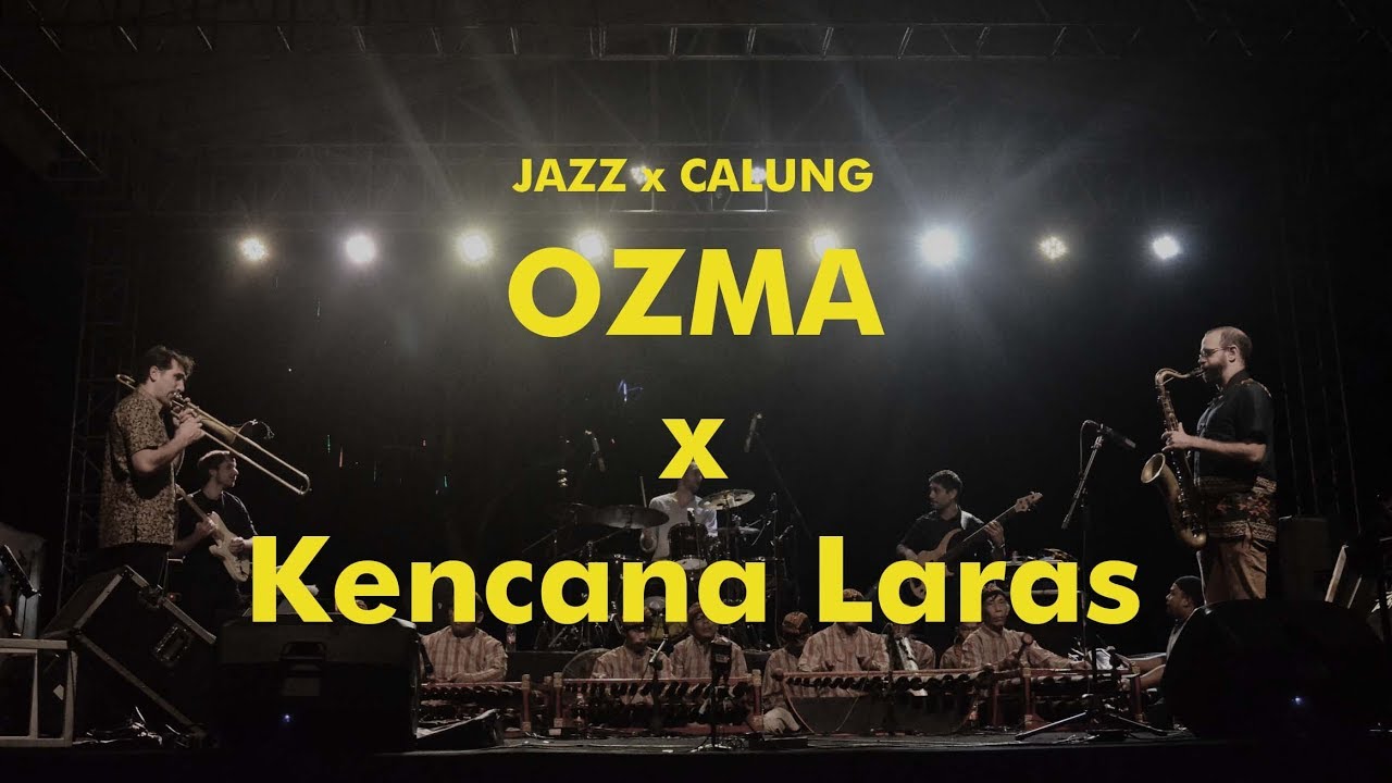 Konser kolaborasi Jazz Prancis & Calung Banyumasan