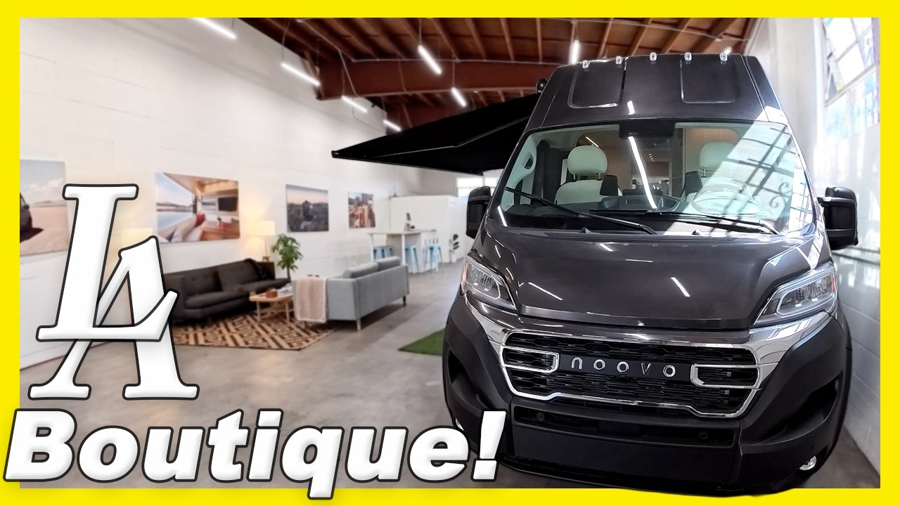 Inside Noovo's FIRST LA Boutique Is Nothing Like Traditional RV Dealerships