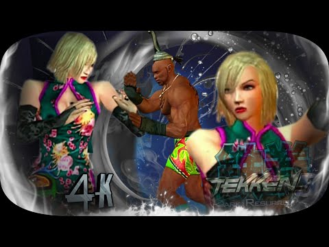 Anna Nina Moves vs Opponents Anna Moves Tekken 5 Dark Resurrection 4K 60 FPS