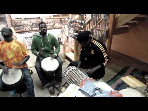 Djembe Solo, Pape Samory Seck, Thoma Sow, Seydina Ndoye, Pape Assane Sow, Teil 1,