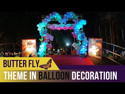 Butterfly theme decoration services