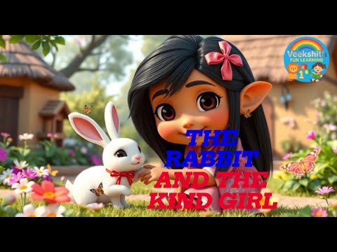 The Rabbit and the Kind Girl | Moral Story for Kids | Kindness Story | VEEKSHITH FUN LEARNING (VFL)
