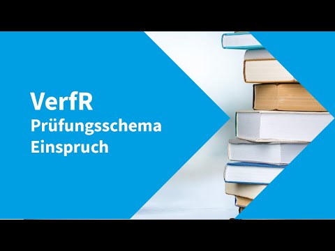 Verfahrensrecht – Prüfungsschema Einspruch