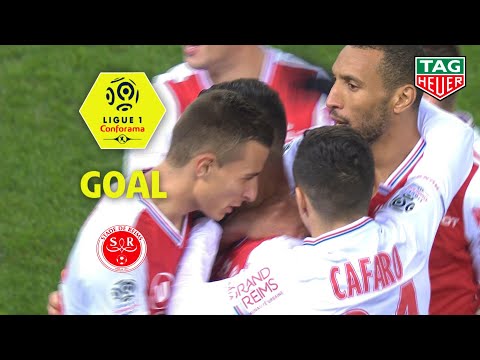 Goal Xavier CHAVALERIN (2') / Stade de Reims - EA Guingamp (2-1) (REIMS-EAG) / 2018-19