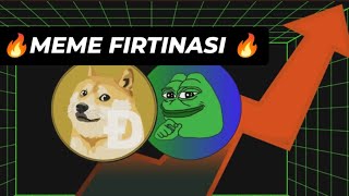 🔥DOGE COİN PEPE MEME COİNLER #dogecoin #pepecoin 