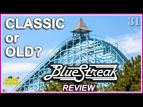Video review of Blue Streak by Mostly Coasters