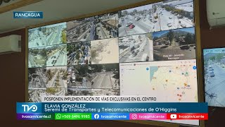 Posponen la implementación de vías exclusivas en el centro de Rancagua