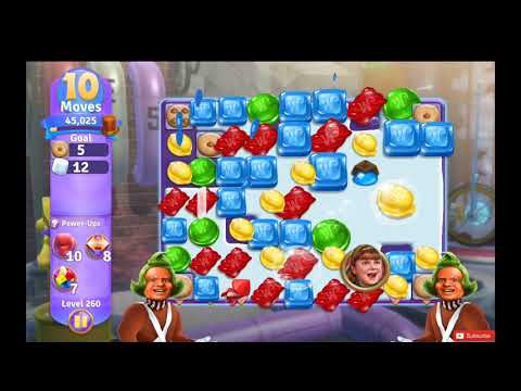 Wonka's World of Candy Level 260 NO BOOSTERS - A S GAMING