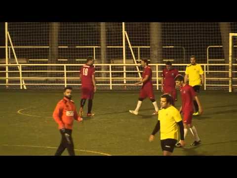 Fútbol 7 Bravo.  Segunda GII Jornada 10.  Nottingham 6 - 2 Los Perros Viejos