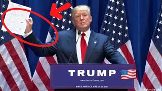 Trump’s Speech That Made History – You Won’t Believe What He Said