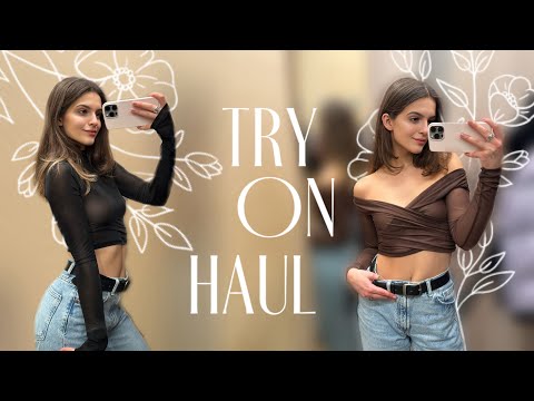 Effortlessly Chic Fashion  Transparent Clothes Try-On Haul with