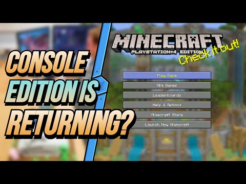 Minecraft - Is Legacy Console Edition RETURNING Soon?